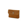 Porte-monnaie marron cognac